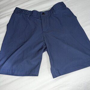 Adidas  mens shorts blue w grey size 34